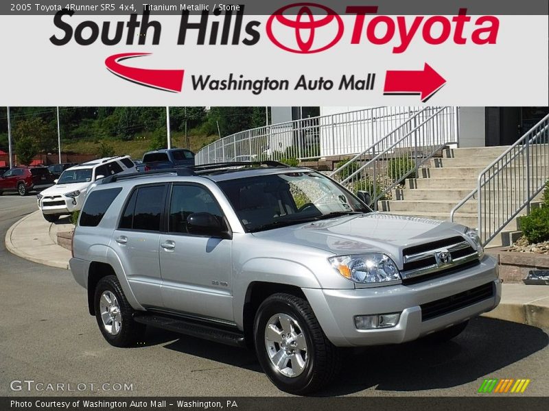 Titanium Metallic / Stone 2005 Toyota 4Runner SR5 4x4