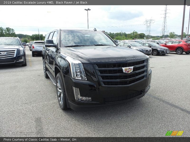 Black Raven / Jet Black 2019 Cadillac Escalade Luxury 4WD
