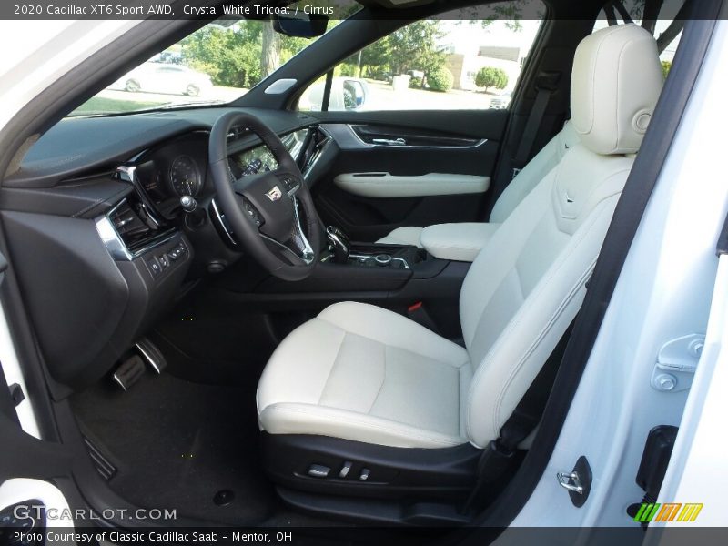  2020 XT6 Sport AWD Cirrus Interior