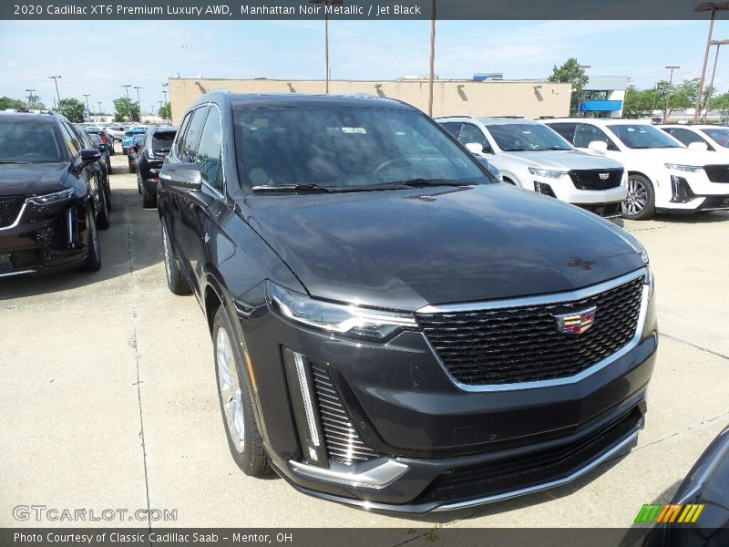 Manhattan Noir Metallic / Jet Black 2020 Cadillac XT6 Premium Luxury AWD