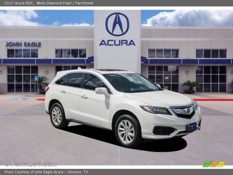 White Diamond Pearl / Parchment 2017 Acura RDX