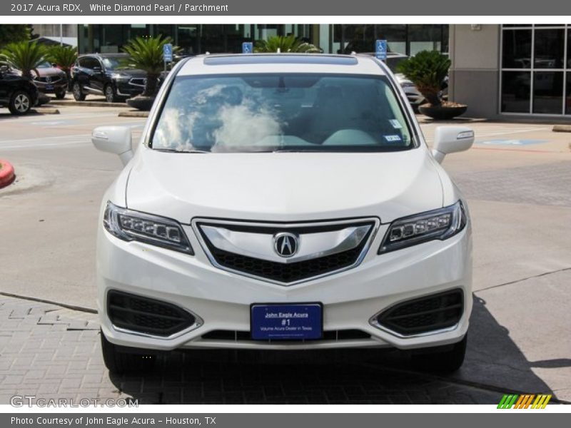 White Diamond Pearl / Parchment 2017 Acura RDX