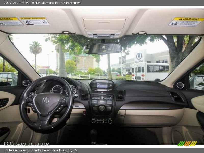 White Diamond Pearl / Parchment 2017 Acura RDX