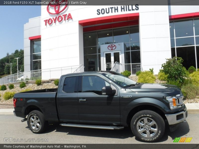 Guard / Earth Gray 2018 Ford F150 XLT SuperCab 4x4
