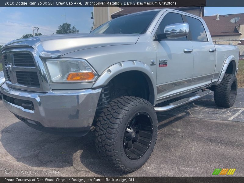 Bright Silver Metallic / Dark Slate/Medium Graystone 2010 Dodge Ram 2500 SLT Crew Cab 4x4