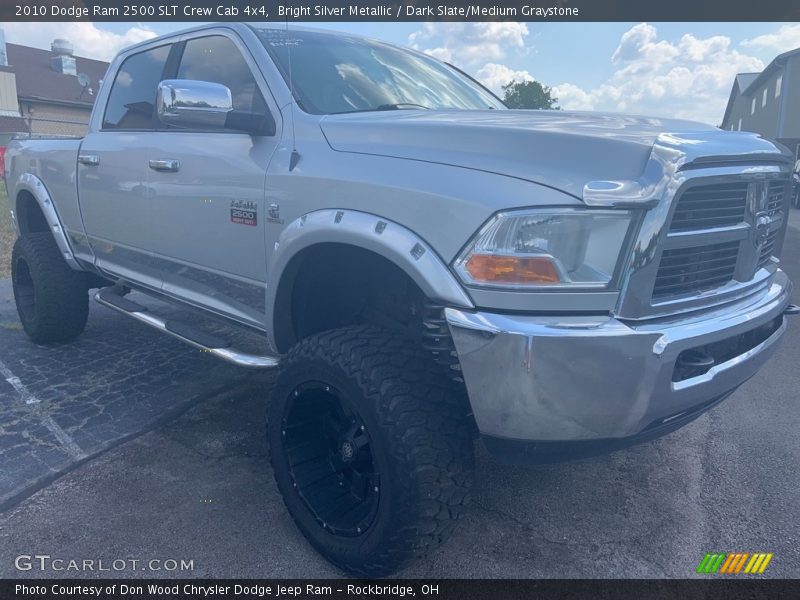 Bright Silver Metallic / Dark Slate/Medium Graystone 2010 Dodge Ram 2500 SLT Crew Cab 4x4
