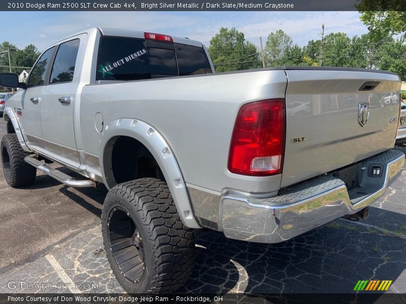 Bright Silver Metallic / Dark Slate/Medium Graystone 2010 Dodge Ram 2500 SLT Crew Cab 4x4