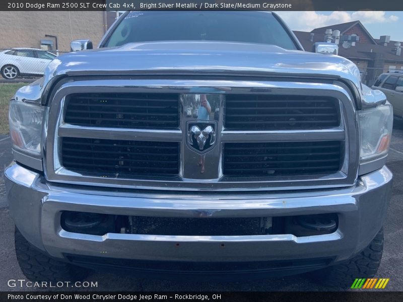 Bright Silver Metallic / Dark Slate/Medium Graystone 2010 Dodge Ram 2500 SLT Crew Cab 4x4