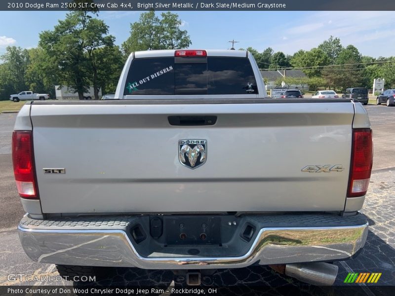 Bright Silver Metallic / Dark Slate/Medium Graystone 2010 Dodge Ram 2500 SLT Crew Cab 4x4