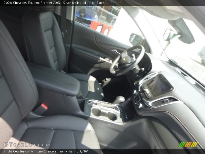 Silver Ice Metallic / Jet Black 2020 Chevrolet Equinox Premier AWD
