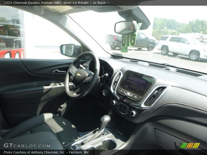 Silver Ice Metallic / Jet Black 2020 Chevrolet Equinox Premier AWD