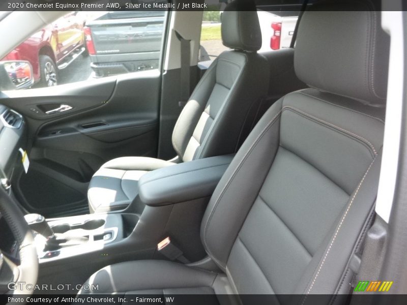 Silver Ice Metallic / Jet Black 2020 Chevrolet Equinox Premier AWD