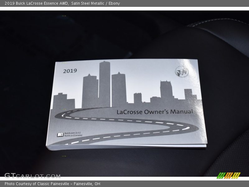 Satin Steel Metallic / Ebony 2019 Buick LaCrosse Essence AWD
