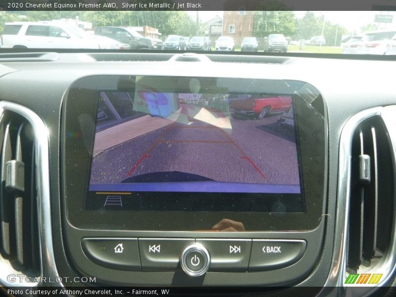 Silver Ice Metallic / Jet Black 2020 Chevrolet Equinox Premier AWD