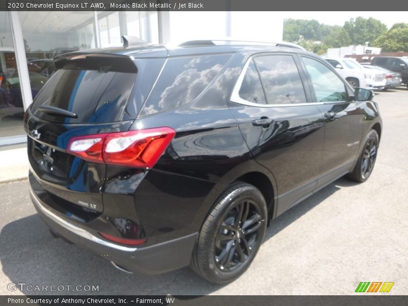 Mosaic Black Metallic / Jet Black 2020 Chevrolet Equinox LT AWD