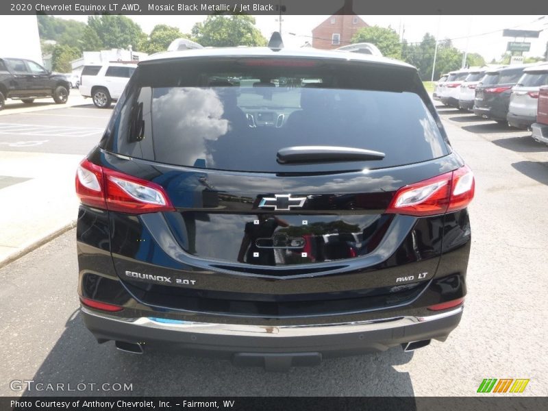 Mosaic Black Metallic / Jet Black 2020 Chevrolet Equinox LT AWD