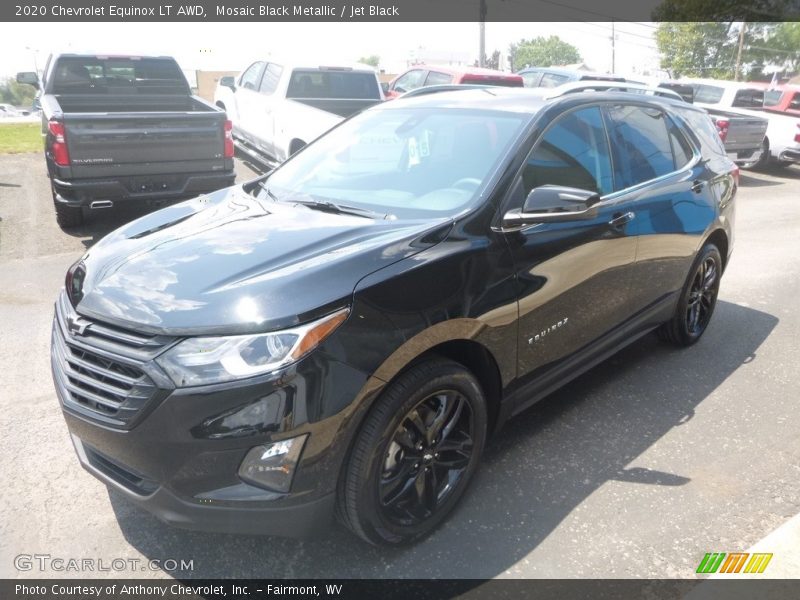 Mosaic Black Metallic / Jet Black 2020 Chevrolet Equinox LT AWD