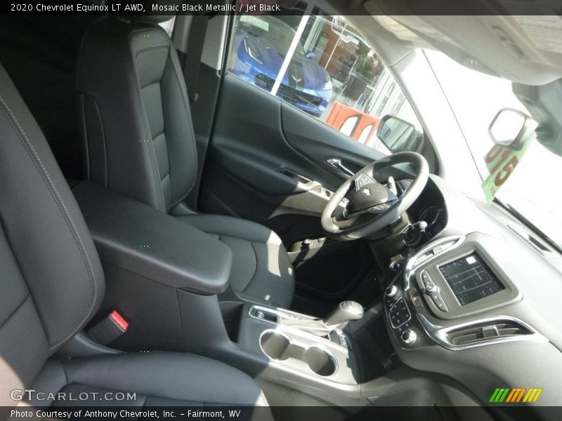 Mosaic Black Metallic / Jet Black 2020 Chevrolet Equinox LT AWD
