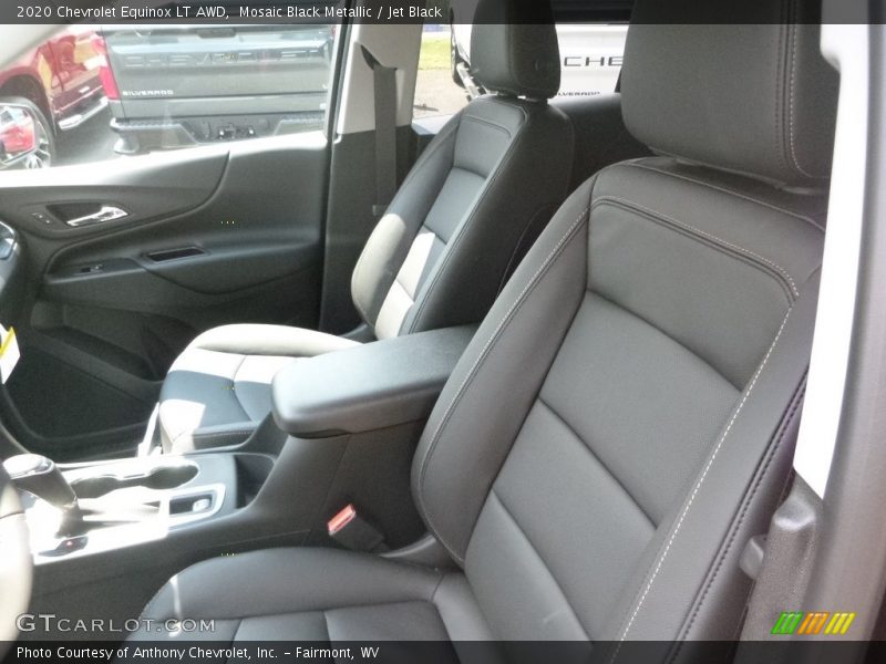 Mosaic Black Metallic / Jet Black 2020 Chevrolet Equinox LT AWD