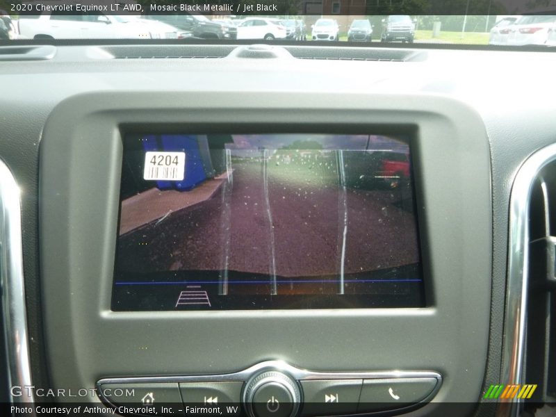 Mosaic Black Metallic / Jet Black 2020 Chevrolet Equinox LT AWD
