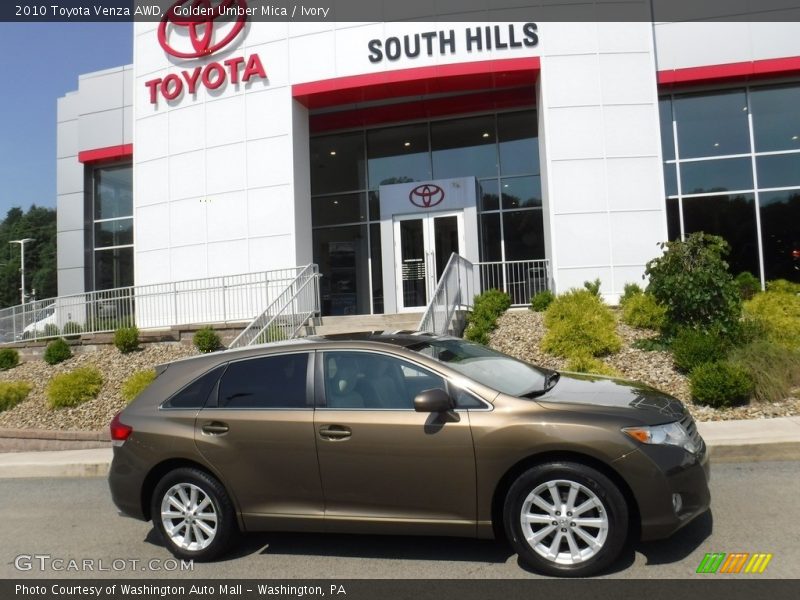 Golden Umber Mica / Ivory 2010 Toyota Venza AWD