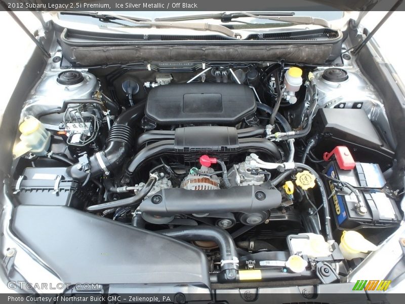 Ice Silver Metallic / Off Black 2012 Subaru Legacy 2.5i Premium