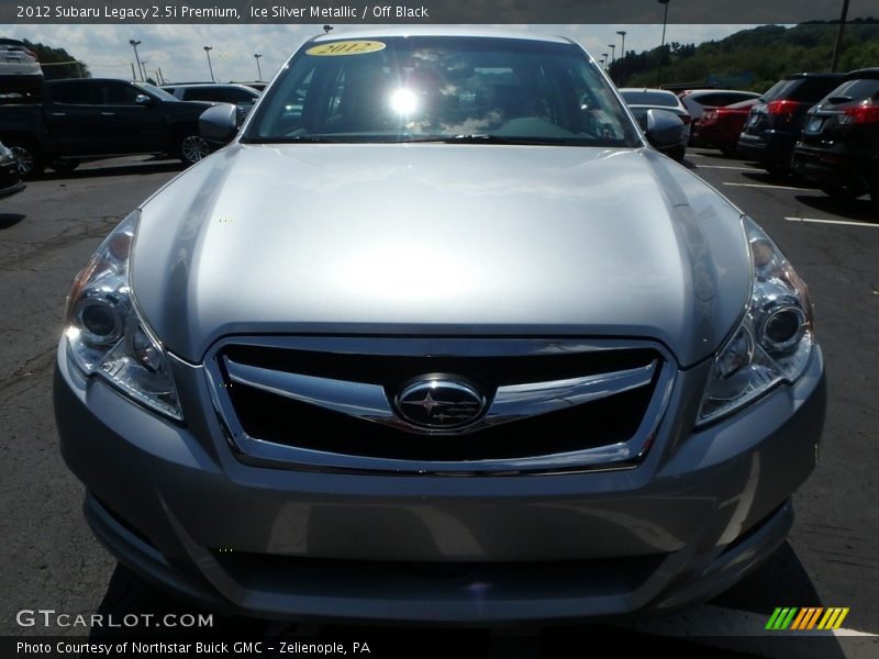 Ice Silver Metallic / Off Black 2012 Subaru Legacy 2.5i Premium