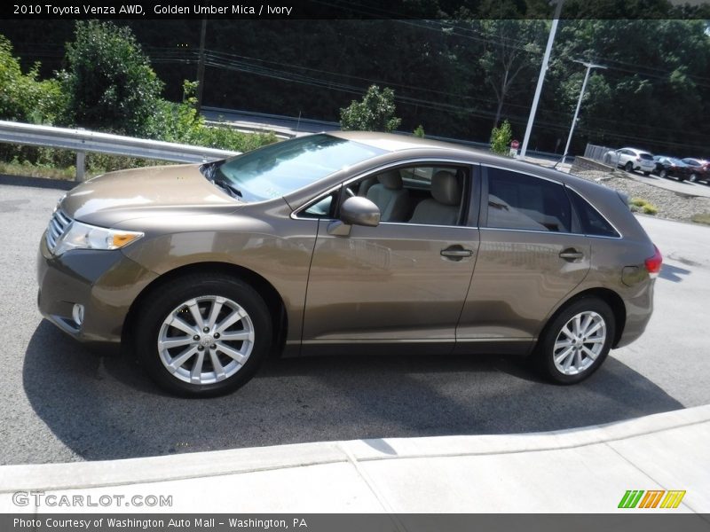 Golden Umber Mica / Ivory 2010 Toyota Venza AWD