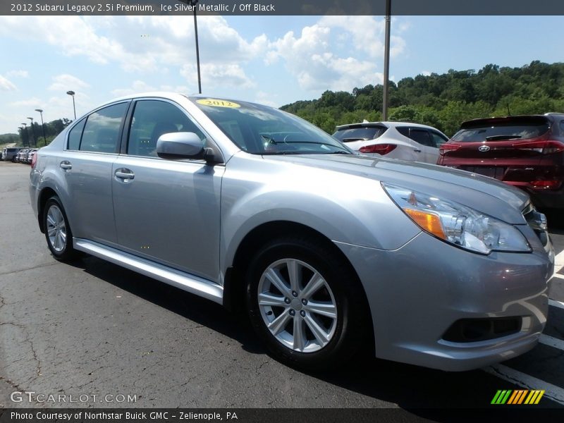 Ice Silver Metallic / Off Black 2012 Subaru Legacy 2.5i Premium