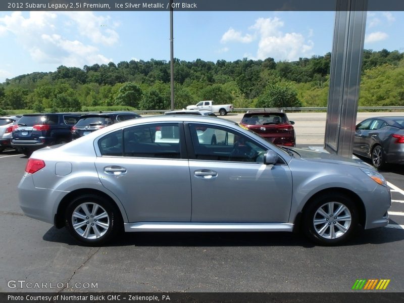 Ice Silver Metallic / Off Black 2012 Subaru Legacy 2.5i Premium