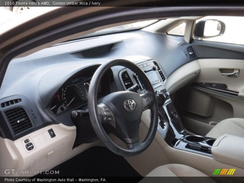 Golden Umber Mica / Ivory 2010 Toyota Venza AWD