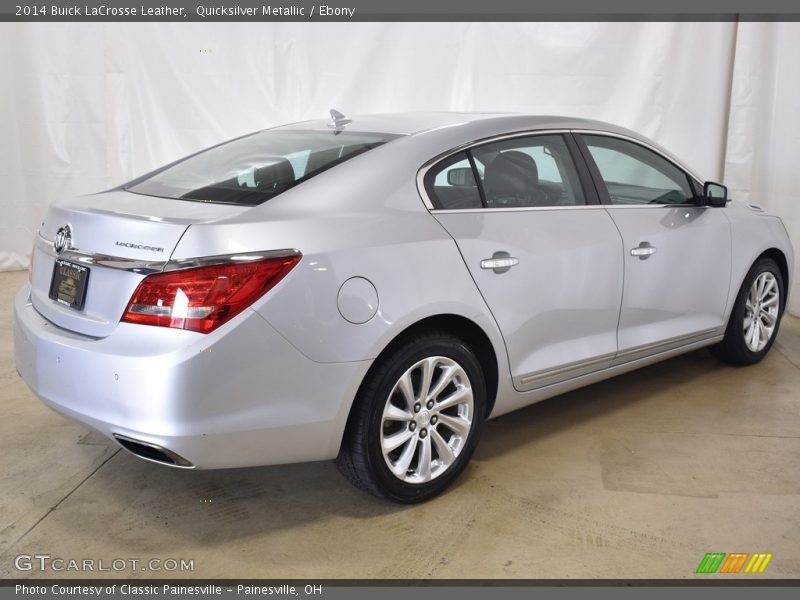 Quicksilver Metallic / Ebony 2014 Buick LaCrosse Leather