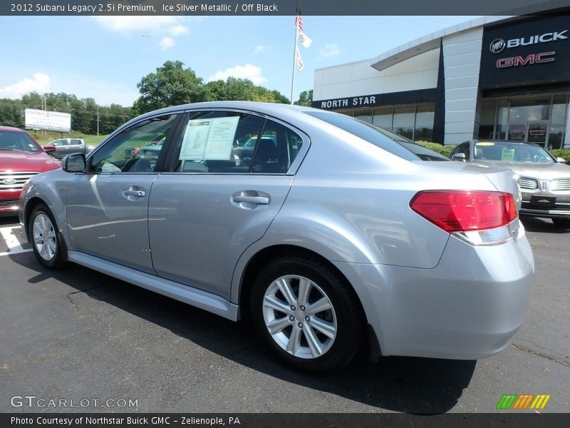 Ice Silver Metallic / Off Black 2012 Subaru Legacy 2.5i Premium
