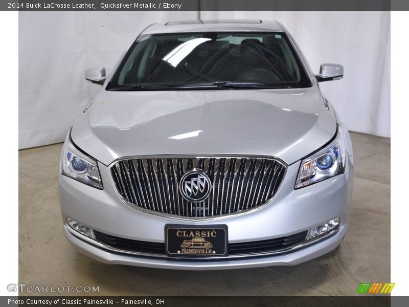 Quicksilver Metallic / Ebony 2014 Buick LaCrosse Leather