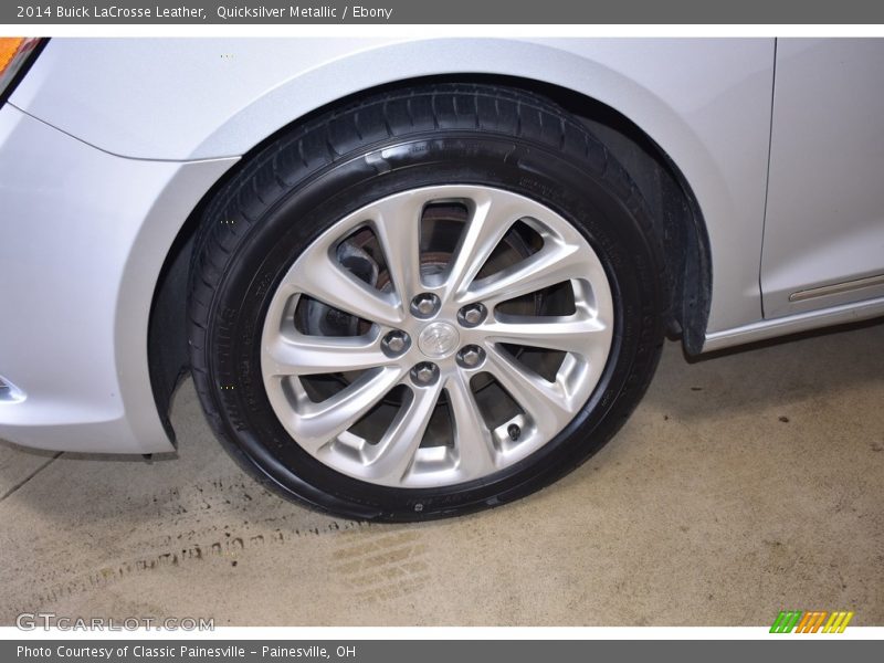 Quicksilver Metallic / Ebony 2014 Buick LaCrosse Leather