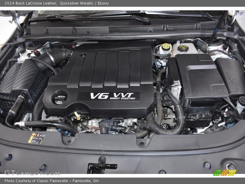 Quicksilver Metallic / Ebony 2014 Buick LaCrosse Leather