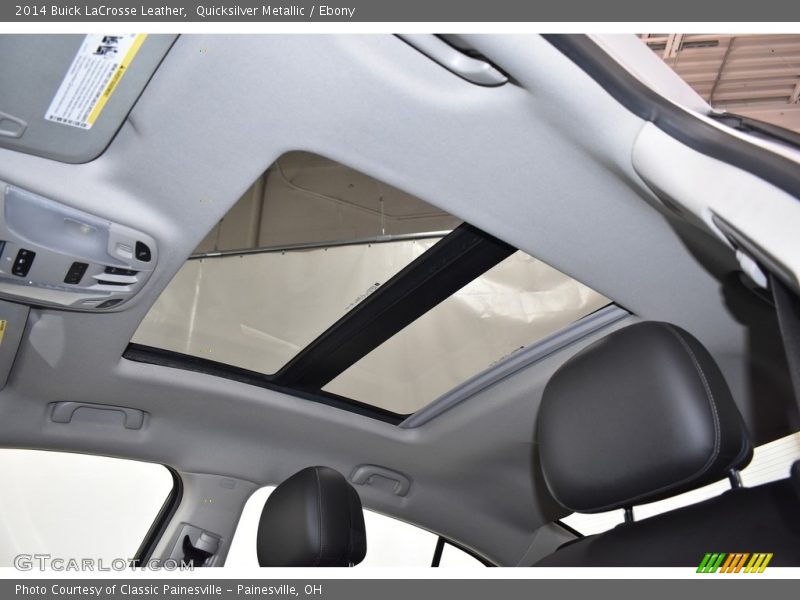 Quicksilver Metallic / Ebony 2014 Buick LaCrosse Leather