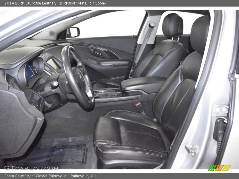 Quicksilver Metallic / Ebony 2014 Buick LaCrosse Leather