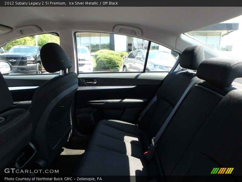 Ice Silver Metallic / Off Black 2012 Subaru Legacy 2.5i Premium