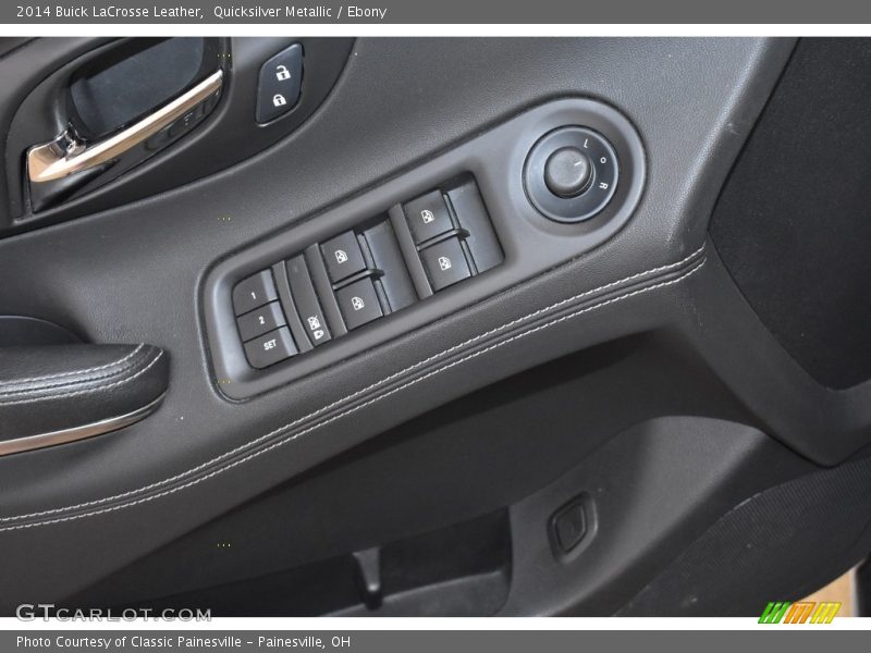 Quicksilver Metallic / Ebony 2014 Buick LaCrosse Leather