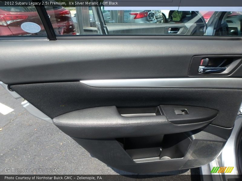 Ice Silver Metallic / Off Black 2012 Subaru Legacy 2.5i Premium