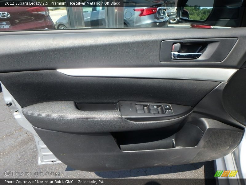 Ice Silver Metallic / Off Black 2012 Subaru Legacy 2.5i Premium