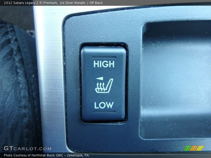 Ice Silver Metallic / Off Black 2012 Subaru Legacy 2.5i Premium
