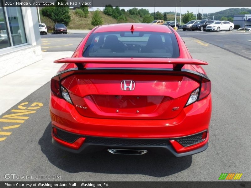 Rallye Red / Black 2017 Honda Civic Si Coupe