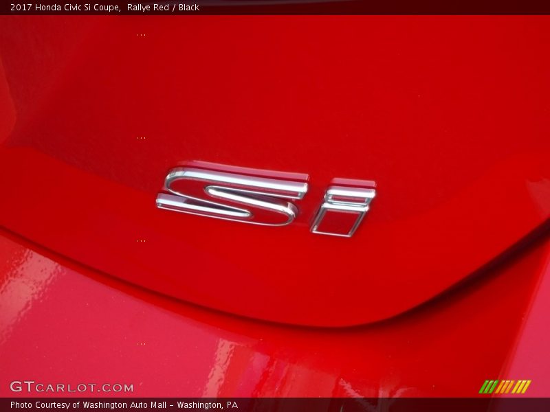 Rallye Red / Black 2017 Honda Civic Si Coupe