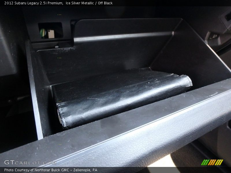 Ice Silver Metallic / Off Black 2012 Subaru Legacy 2.5i Premium