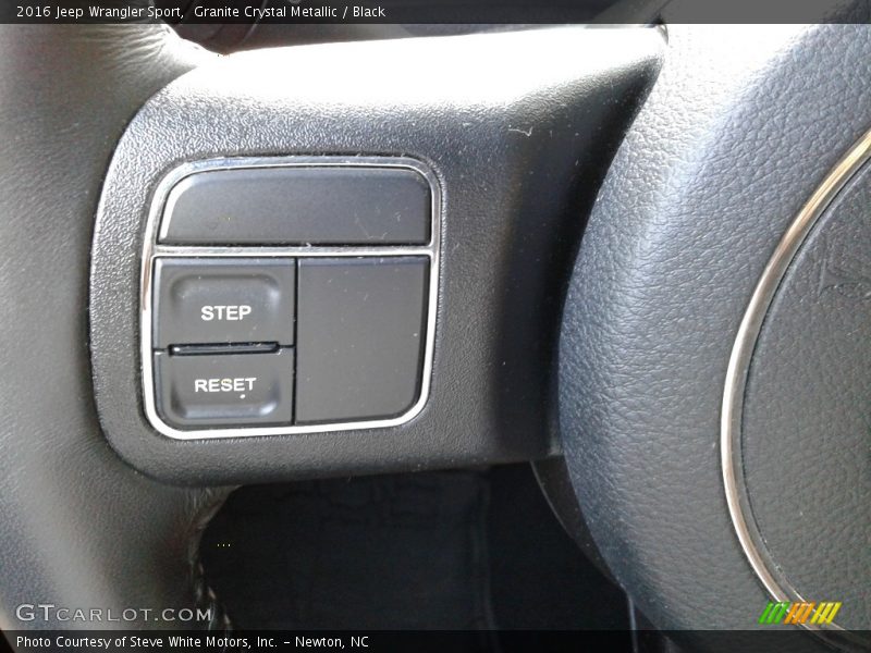 Granite Crystal Metallic / Black 2016 Jeep Wrangler Sport