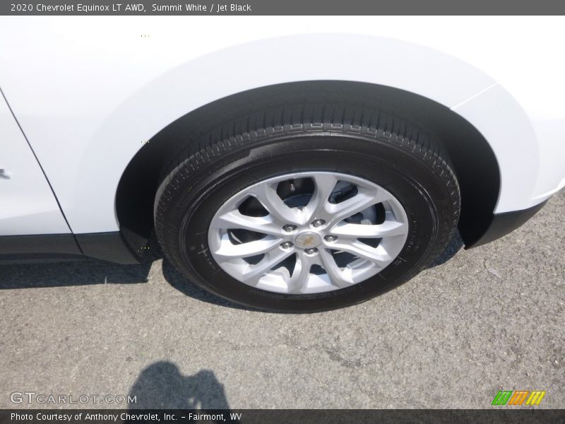 Summit White / Jet Black 2020 Chevrolet Equinox LT AWD