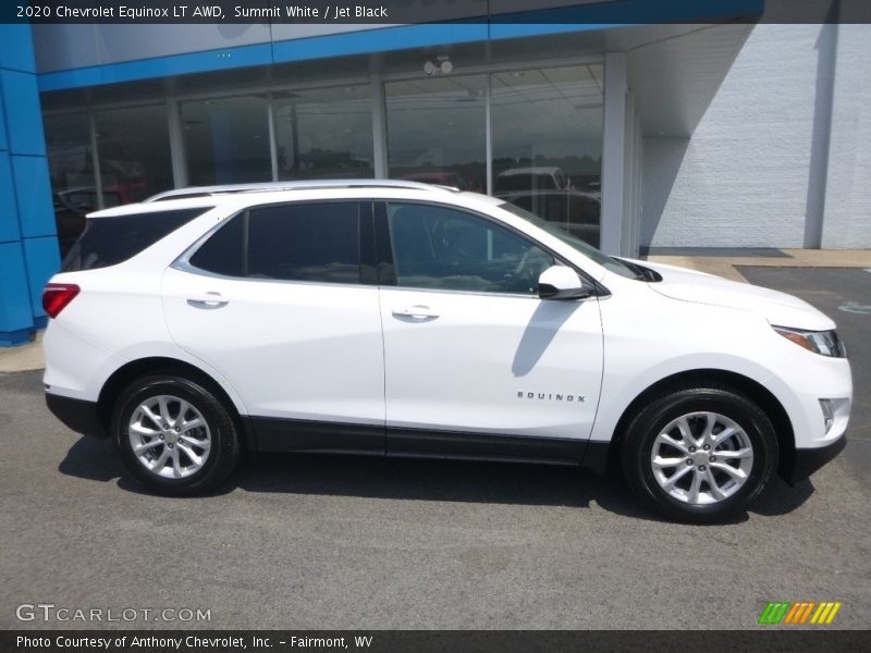 Summit White / Jet Black 2020 Chevrolet Equinox LT AWD