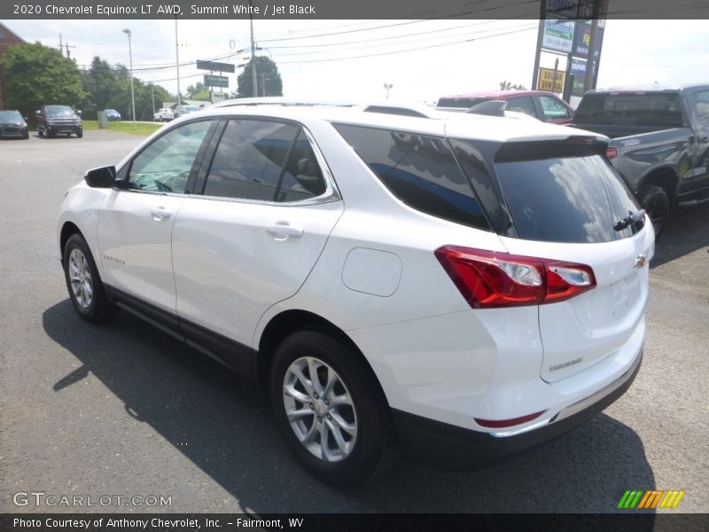 Summit White / Jet Black 2020 Chevrolet Equinox LT AWD